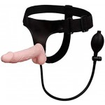 Inflatable Strap on Dildo with Belt for Women and Men SO23