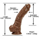 6 Inch Long Size Personal Soft Dildo for Female DNV23 in Low Price