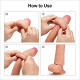 Realistic Condom Thick Girth Enhancer Extender Growth Sleeve PES20