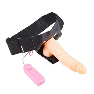 7.5 inch Strap on Dildo Harness with Vibrator & Ball for Women, Penis with Belt SO24 in Low Price