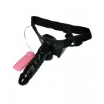 Leluv 7 inch Solid Strap on Dildo with Belt harness with vibrator SO22